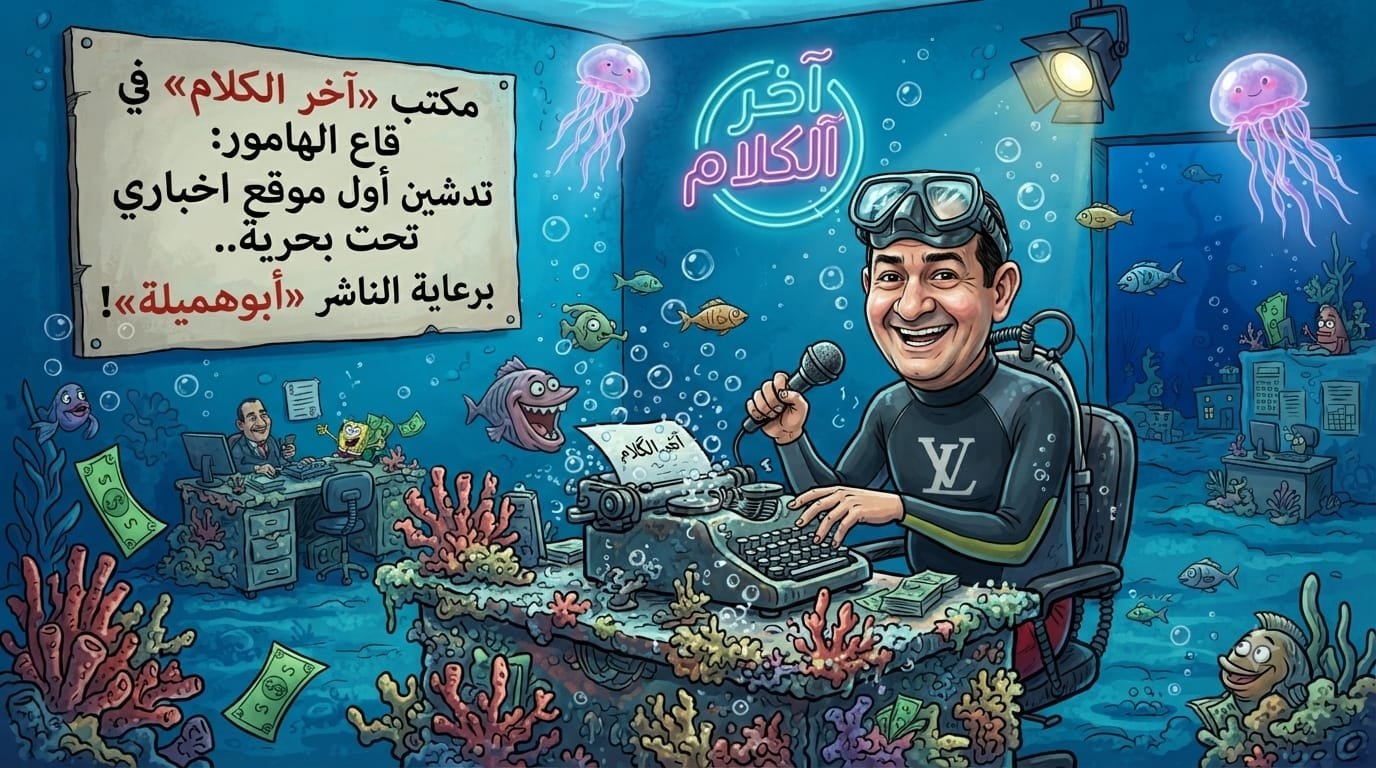 د. محمد فؤاد: يغوص في قاع الهامور ليؤسس مكتب آخر الكلام (1)