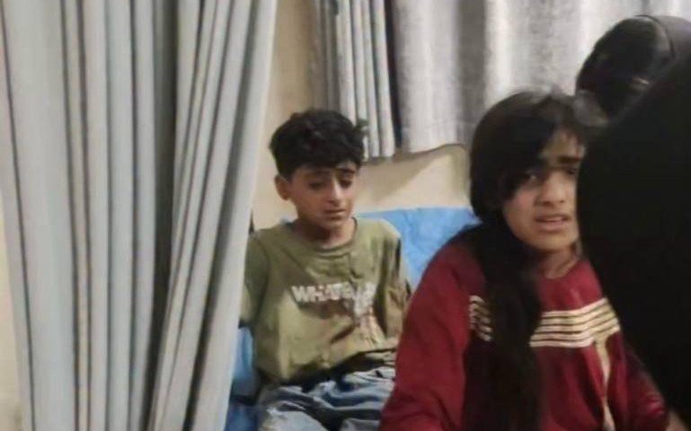 أطفال ضحايا القصف الأمريكي على عرس إيراني 