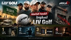 كيف تحطم الحلم السعودي بإسقاط عرش الجولف الأمريكي؟