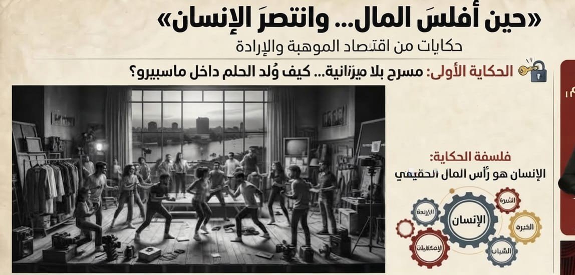 د. رمصان بلال يكتب: حين أفلسَ المال وانتصرَ الإنسان (مسرح ماسبيرو)