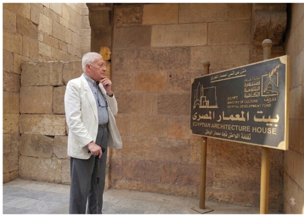 المعماري المصري عصام وصفي مدير بيت المعمار المصري