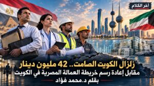 زلزال الكويت الصامت أصاب المصريين