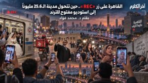 تقرير: حين تتحول القاهرة إلى استوديو مفتوح للترند