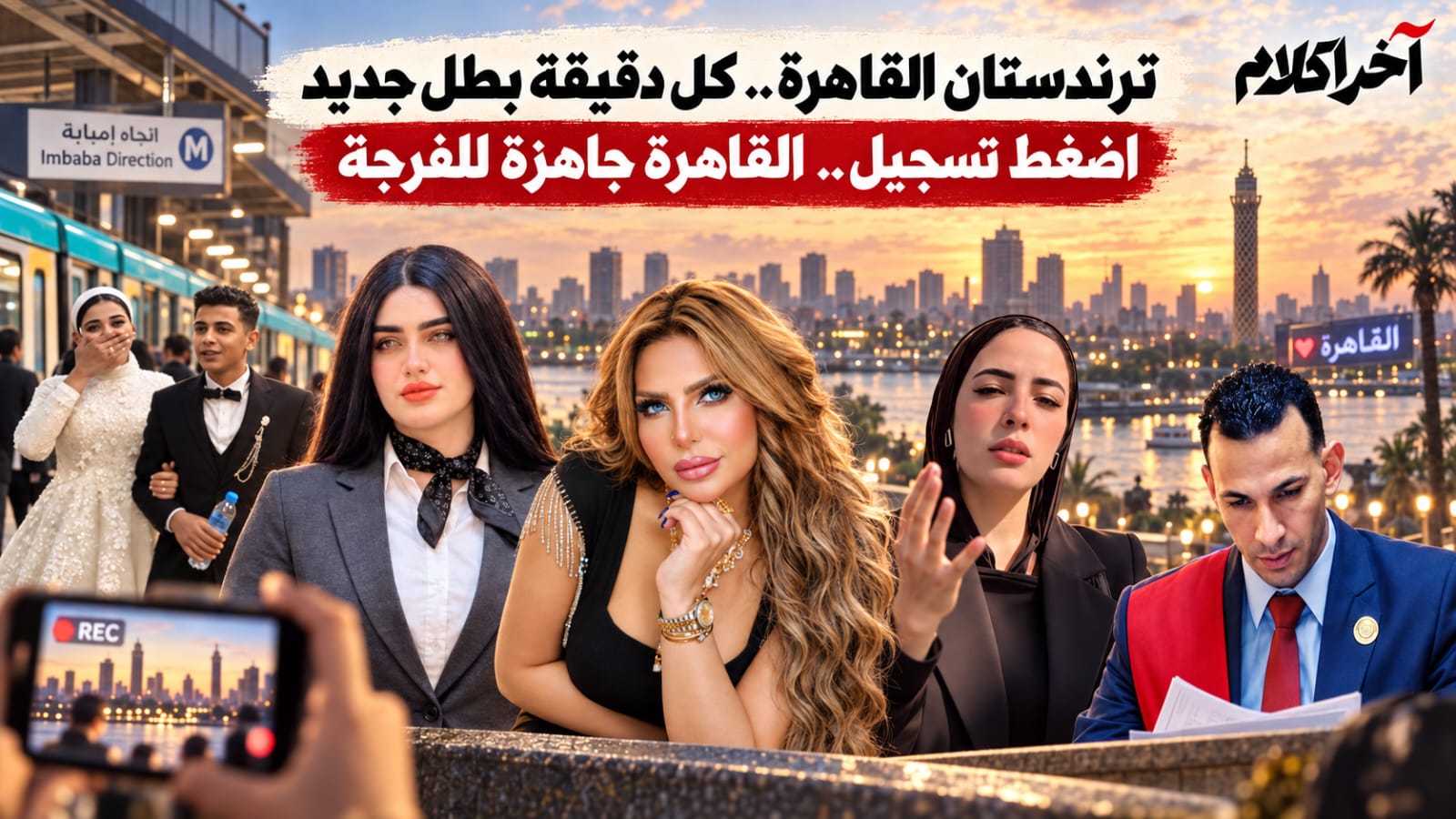 نجوم تريند القاهرة ومصر في مواقع متعددة