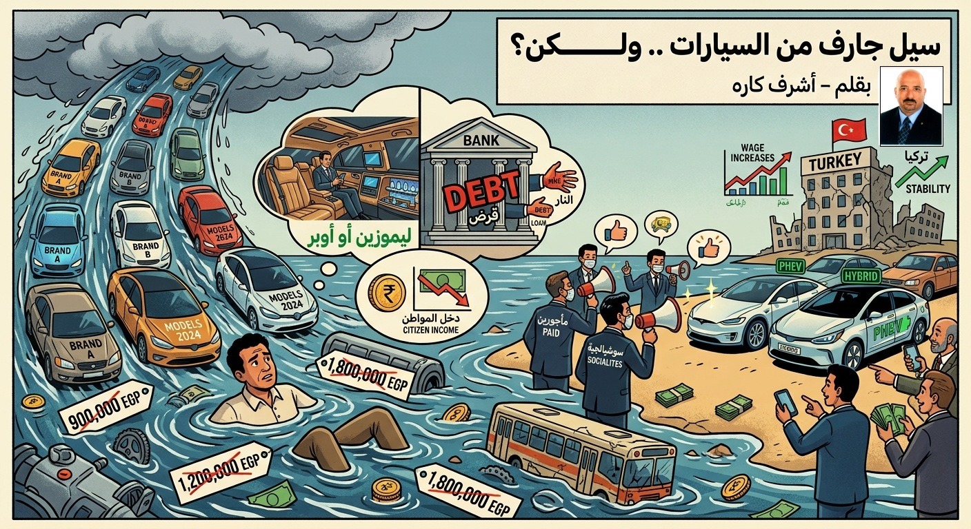 وجهة نظر: سيل جارف من السيارات .. ولــــــكن؟