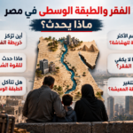 خريطة الفقر والطبقة الوسطى في مصر.. من يملك القدرة على الصمود؟
