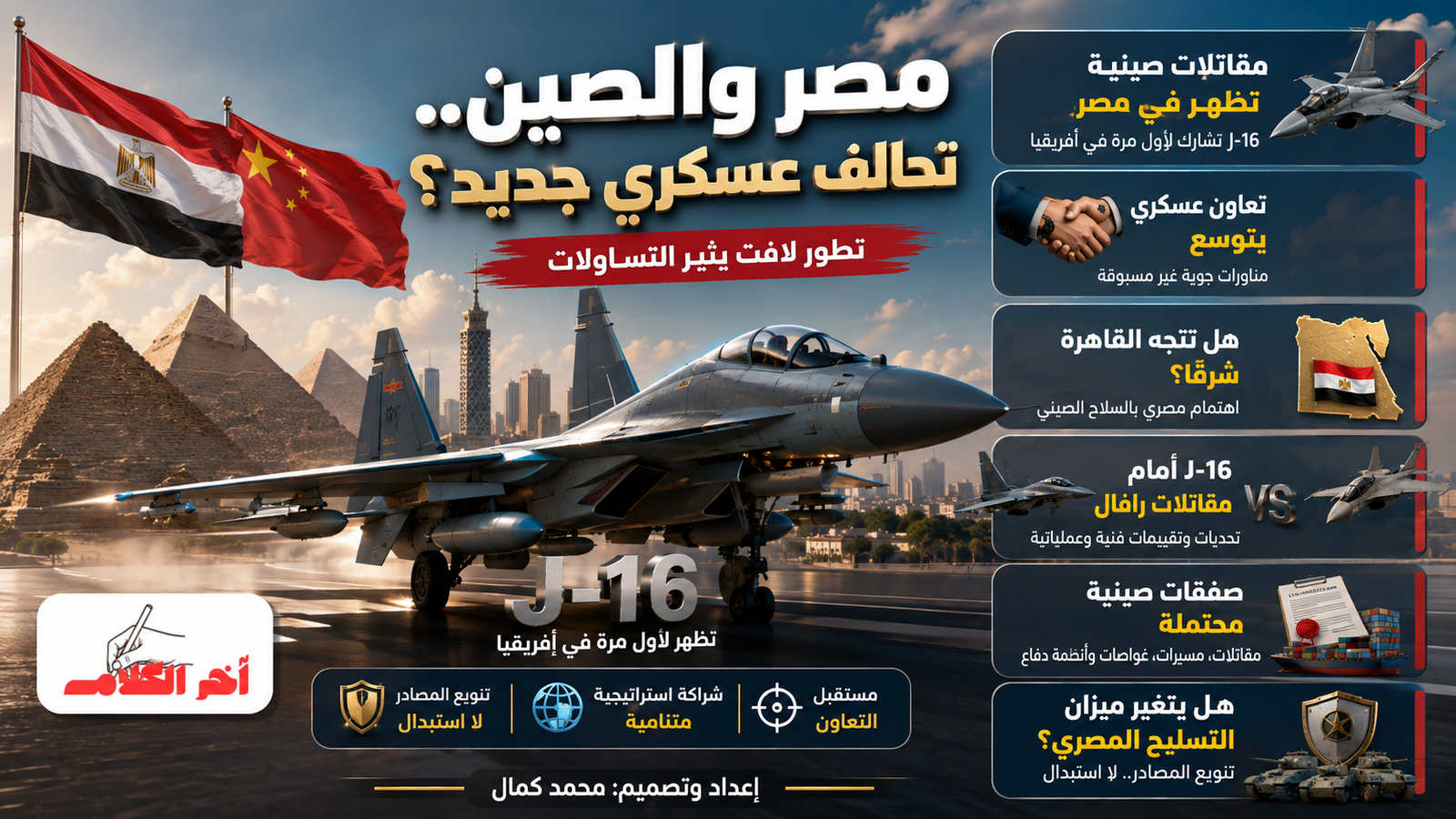 مصر والصين.. هل يتغير مسار التعاون العسكري؟