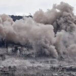 دمار في منطقة الصراع