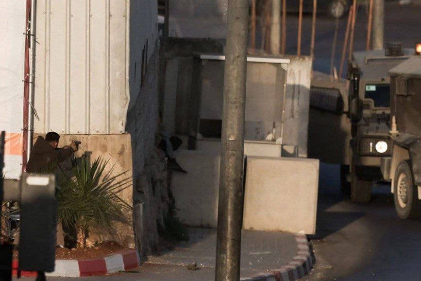 الاشتباك المسلح في الخليل