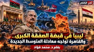 ليبيا في قبضة الصفقة الكبرى.. والقاهرة تواجه معادلة المتوسط الجديدة